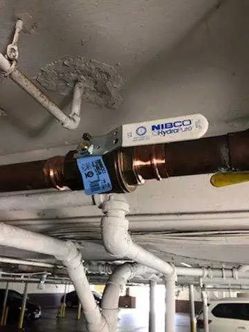 Copper pipe repair and valve work for Water Line Repair in McGraw